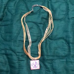 Fleur de Lis necklace *FREE w/ $50 purchase*